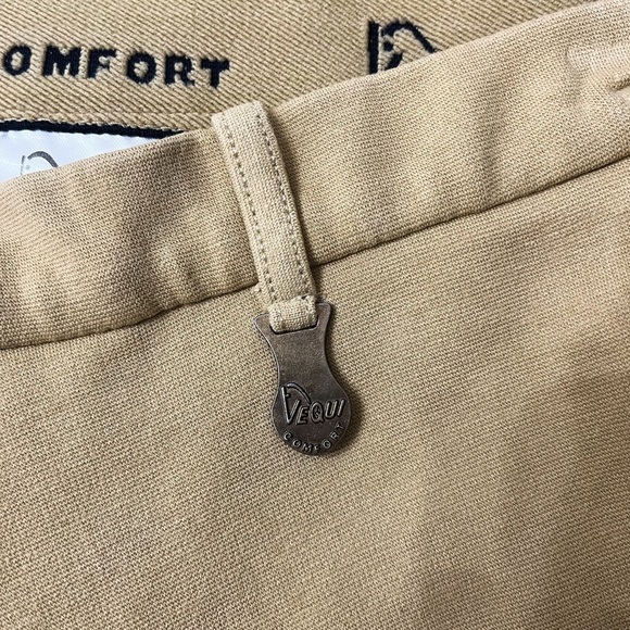 Vequi Comfort Women’s Riding Breeches Pants Size 26 Equestrian Tan Color - Picture 4 of 9